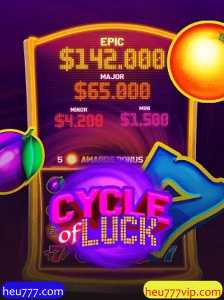 Jogo 'Cycle of Luck' no heu777.com: Descrição, Introdução e Regras
